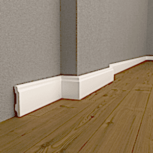 10cm Polimer Lake Süpürgelik DSK11515