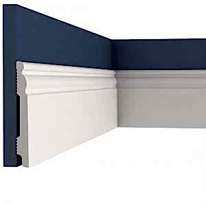 15cm Polimer Lake Süpürgelik DSK15018