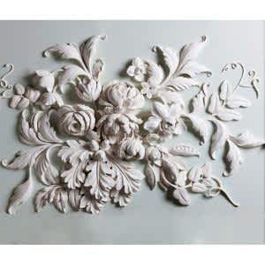 Alternative view of 3D Çiçek Kabartma Görünümlü Duvar Kağıtları A203-005