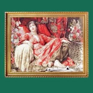 Kösem Sultan Goblen Tablo T90 80cmx100cm