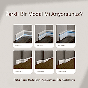 Pdf Ledli Lake Süpürgelik 10 cm ASL001-1