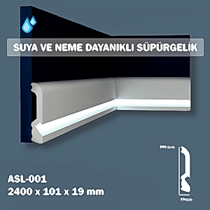 Pdf Ledli Lake Süpürgelik 10 cm ASL001-1
