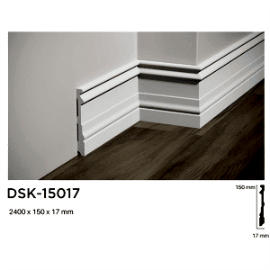 15 cm Polimer Lake Süpürgelik