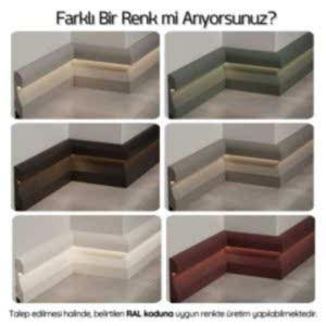Boyanabilir PVC Süpürgelik Modelleri