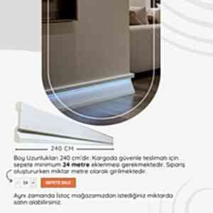 Led Kanallı Polimer Lake Süpürgelik Modelleri