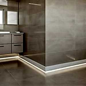 Polimer Led Kanallı Lake Banyo Süpürgelik 11 cm Modelleri ve Fiyatları