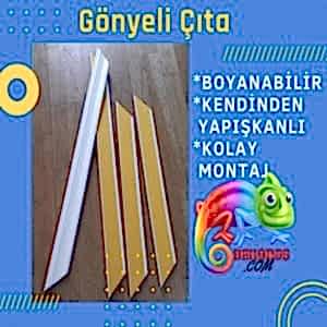 Beyaz duvar çıtası - Boyanabilir duvar çıtaları