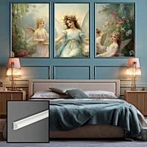 2.5 cm Boyanabilir Duvar Çıtası