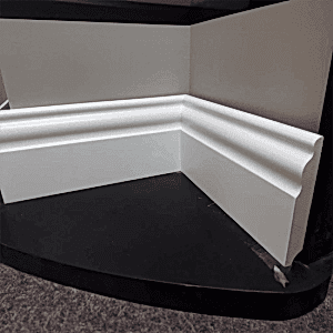 10cm Polimer Lake Süpürgelik DSK10018