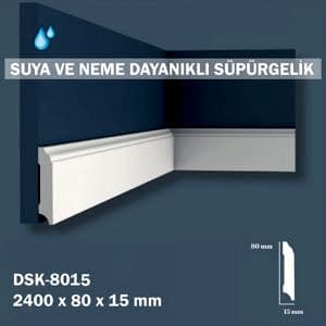 8cm Polimer Lake Süpürgelik