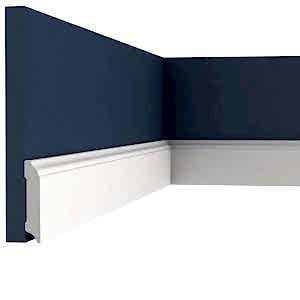 8cm beyaz renkli süpürgelik