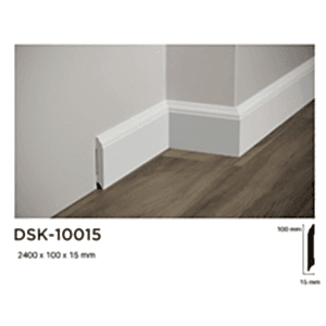 10cm Polimer Lake Süpürgelik