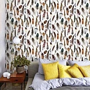 DecoStone Duvar Kağıdı 9005-01 - Kahverengi Kuş Tüyü Duvar Kağıtları - Web Sitemiz Üzerinden En Uygun Fiyat Garantisi İle Online Satın Alabilirsiniz.