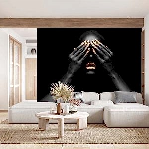 Siyahi Kadın Duvar Kağıdı F1636