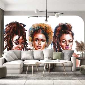 Duvar Kağıdı Saç Modası C1707