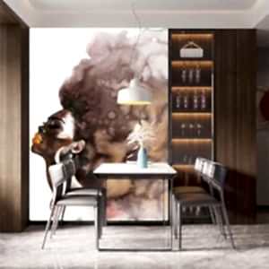 Duvar Kağıdı Erkek Kuaför C1722