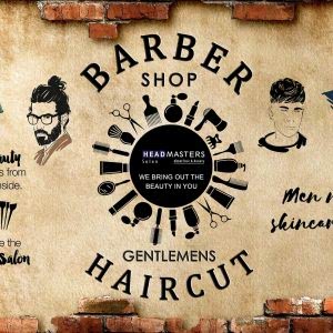 Duvar Kağıdı Barber Hair Cut C1723