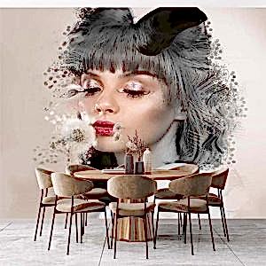 Duvar Kağıdı Kuaför Güzellik Salonu C1727