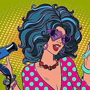 Duvar Kağıdı Kuaför V1717