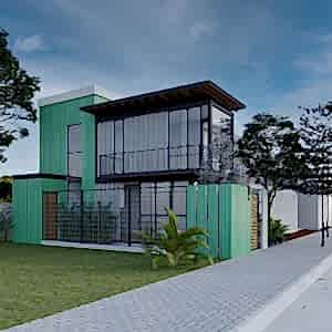 Dış Cephe Lambri Kaplama Vinyl Barcode