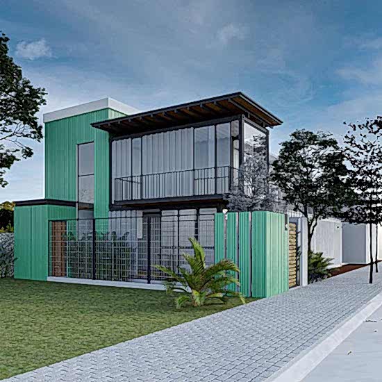 Dış Cephe Lambri Kaplama Vinyl Barcode