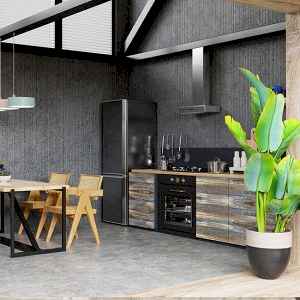 Mavi Ahşap Görünümlü 67,5X 5 Cm Su Geçirmez Yapışkanlı Folyo Sticker DKB-0106