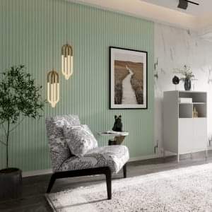 Bottega Duvar Tavan Lambri Yeşil ürünleri son teknoloji malzemeden üretilmiştir. Duvar Lambri Modelleri, Tavan Lambri Modelleri ve Fiyatları