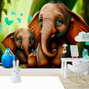 Sevimli Filler Duvar Kağıtları YCO-00146