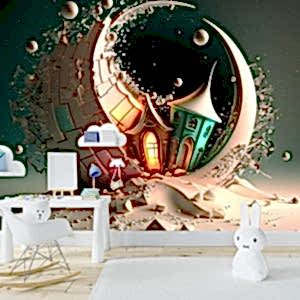 3D Çocuk Odası Duvar Kağıtları YCO-00201