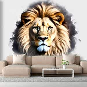 3 Boyutlu Aslan Resmi Duvar Kağıdı Posterleri Modelleri ve Fiyatları Dekoros'da. Tüm Türkiye'ye Poster Duvar Kağıdı Gönderilir.