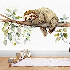 Dalda Uyuyan Tembel Hayvan Duvar Kağıdı Modelleri ve Fiyatları Dekoros'da. Tüm Türkiye'ye Poster Duvar Kağıdı Gönderilir.