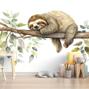 Dalda Uyuyan Tembel Hayvan Duvar Kağıdı Modelleri ve Fiyatları Dekoros'da. Tüm Türkiye'ye Poster Duvar Kağıdı Gönderilir.