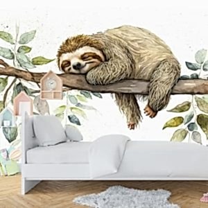 Dalda Uyuyan Tembel Hayvan Duvar Kağıdı Modelleri ve Fiyatları Dekoros'da. Tüm Türkiye'ye Poster Duvar Kağıdı Gönderilir.