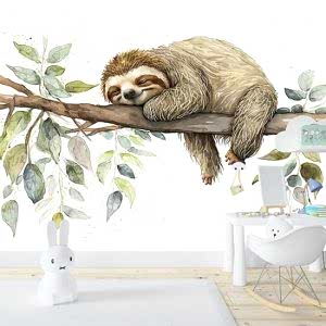 Dalda Uyuyan Tembel Hayvan Duvar Kağıdı Modelleri ve Fiyatları Dekoros'da. Tüm Türkiye'ye Poster Duvar Kağıdı Gönderilir.