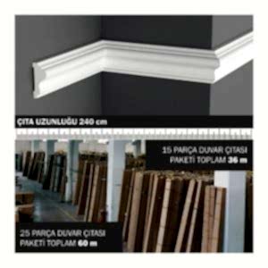 6 cm Boyanabilir Duvar Çıtası AD-011