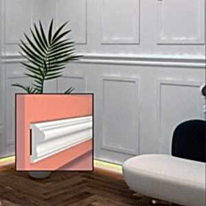 6 cm Boyanabilir Duvar Çıtası AD-011