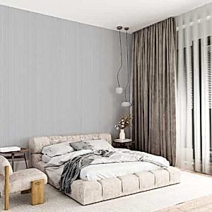 Açık Gri Otel Duvar Kağıdı WLF 20401/14-8