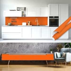 Düz Renk Mat Kendinden Yapışkanlı Folyo 45 cm ve 90 cm Rulo Çeşitleri Dekoros'ta. Turuncu Suya Dayanıklı Yapışkan Mobilya Kaplama Folyosu için Hadi Tıkla.