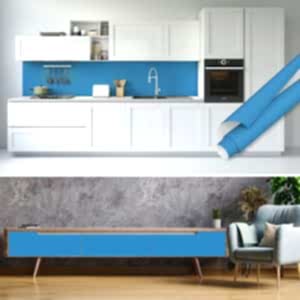 Kendinden Yapışkanlı Mavi Folyo Suya Dayanıklı Dekorotif Folyolar 45 cm ve 90 cm Rulo Çeşitleri Dekoros'ta. Yapışkan Duvar Kaplama Folyosu İçin Sende Tıkla!