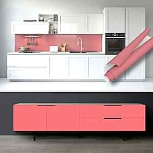 Şeker Pembesi Düz Renk Dekoratif Folyo 45 cm ve 90 cm Rulo Çeşitleri Dekoros'ta. Mobilya ve Dolap Kaplamaya Uygun Folyolar İçin Hemen Tıklayın!