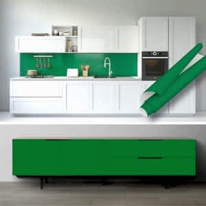 Düz Renk Folyo Çeşitleri 45 cm ve 90 cm Rulo Çeşitleri Dekoros'ta. Yeşil Renk Kendinden Yapışkanlı Mat Folyo Isıya Dayanıklı PVC Folyolar İçin Hemen Tıkla!