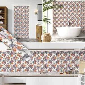 Renkli Çiçek Desenli Yapışkanlı Folyo 45 cm ve 90 cm Rulo Çeşitleri Dekoros'ta! 1. Sınıf, Suya, Neme, Buhara Dayanıklı Folyolar ve Fiyatları için Tıkla!