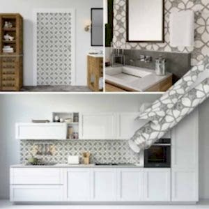 Mozaik Fayans Desenli Yapışkanlı Folyo 45 cm ve 90 cm Rulo Çeşitleri Dekoros'ta! Son Moda Suya, Neme Dayanıklı Folyolar ve Fiyatları için Tıkla!