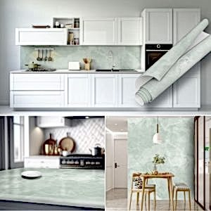 Su Yeşili Mermer Desenli Yapışkanlı Folyo 45 cm ve 90 cm Rulo Çeşitleri Dekoros'ta. Modern, 1. Sınıf Kalite, Folyolar ve Uygun Fiyatlar için Şimdi Tıkla!