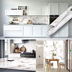 Mermer Desenli Folyolar Beyaz Yapışkanlı Folyo 45 cm ve 90 cm Rulo Çeşitleri Dekoros'ta. 1. Sınıf Kalite, Folyolar ve Uygun Fiyatlar için Şimdi Tıkla!