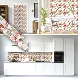 Pembe Şakayık Çiçek Desenli Yapışkanlı Folyo 45 cm ve 90 cm Rulo Çeşitleri Dekoros'ta! 1. Sınıf, Suya ve Neme Dayanıklı Folyolar ve Fiyatları için Tıkla!