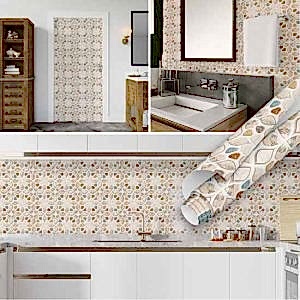 Mozaik Fayans Görünümlü Yapışkanlı Folyo 45 cm ve 90 cm Rulo Çeşitleri Dekoros'ta!1. Sınıf, Suya, Neme ve Isıya Dayanıklı Folyolar ve Fiyatları için Tıkla!