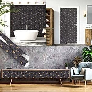 Gold Kelebekli Yapışkanlı Folyo, PVC Sticker Rulo Modelleri dukkanstorecenterhub.shop'da. Mat Antrasit Renkli, Suya Dayanıklı Tezgah Arası Kaplama Folyosu Şimdi Satın Al!