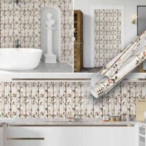 Yaprak Desenli Yapışkanlı Folyo Kahve Tonlarda 45 cm ve 90 cm Rulo Çeşitleri Dekoros'ta! Suya, Neme Dayanıklı Renkli Folyolar ve Fiyatları için Tıkla!