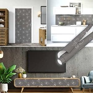 Antrasit Kelebek Desenli Yapışkan Folyo PVC Sticker Rulo Modelleri dukkanstorecenterhub.shop'da. Suya Dayanıklı Çiçek Kelebek Desen Kaplama Folyosu Şimdi Satın Al!
